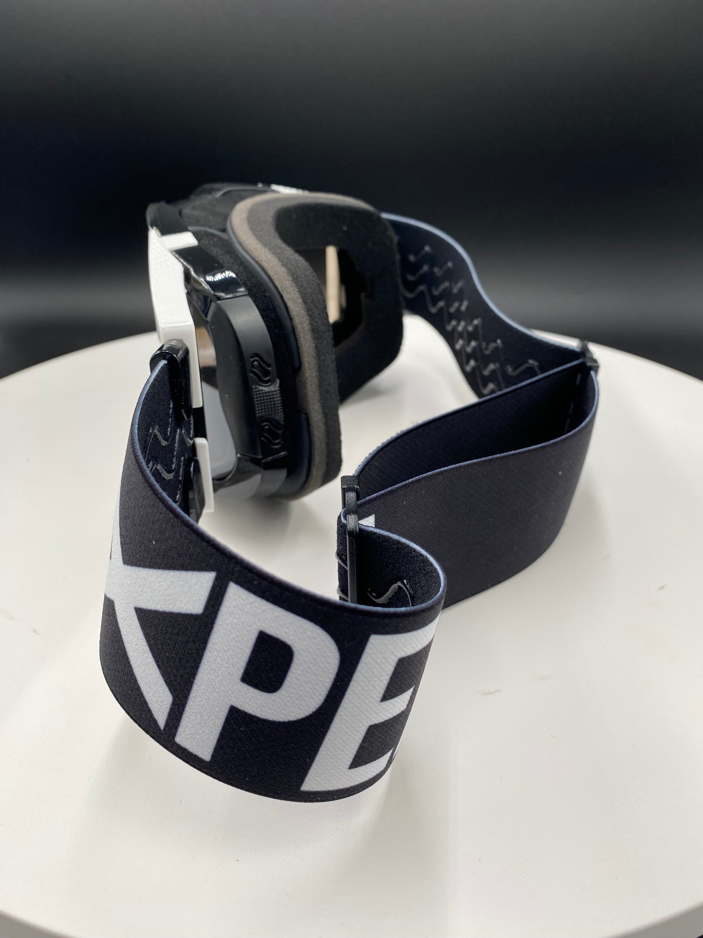 (C) Elite Goggles Black/Silver Lens