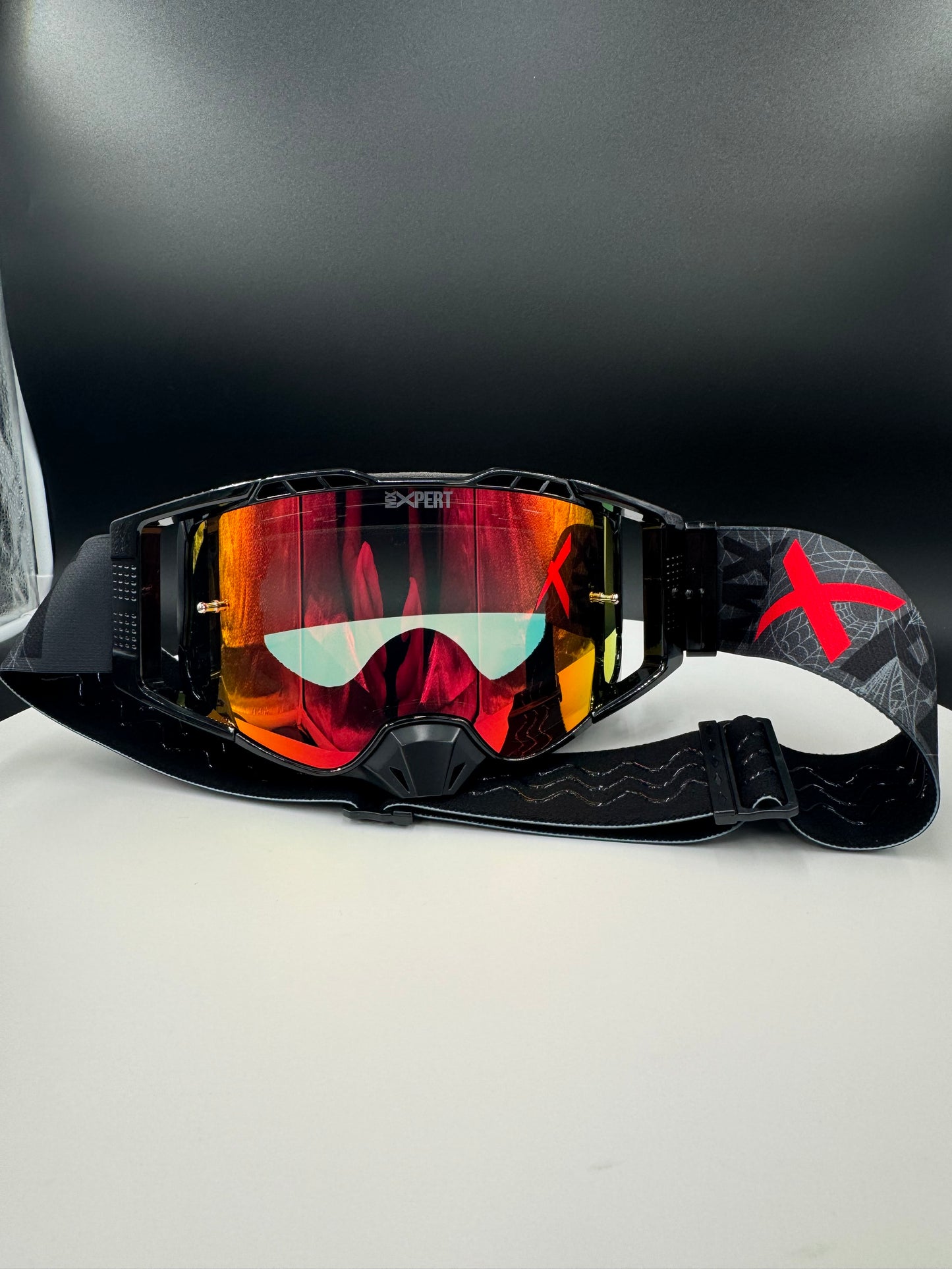 (C) ELITE Goggles   Black Widow