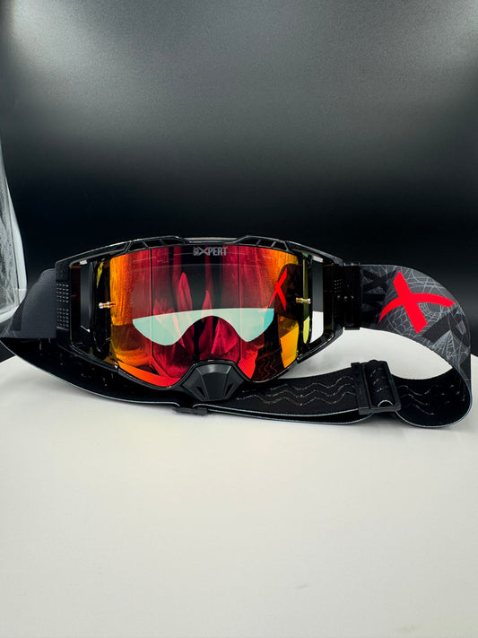 (C) ELITE Goggles   Black Widow