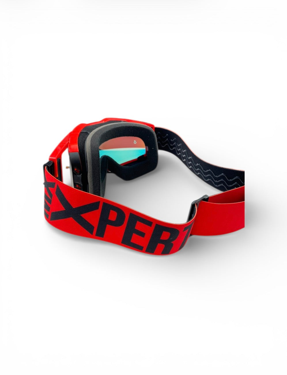 (C) ELITE Goggles  RED / BLACK