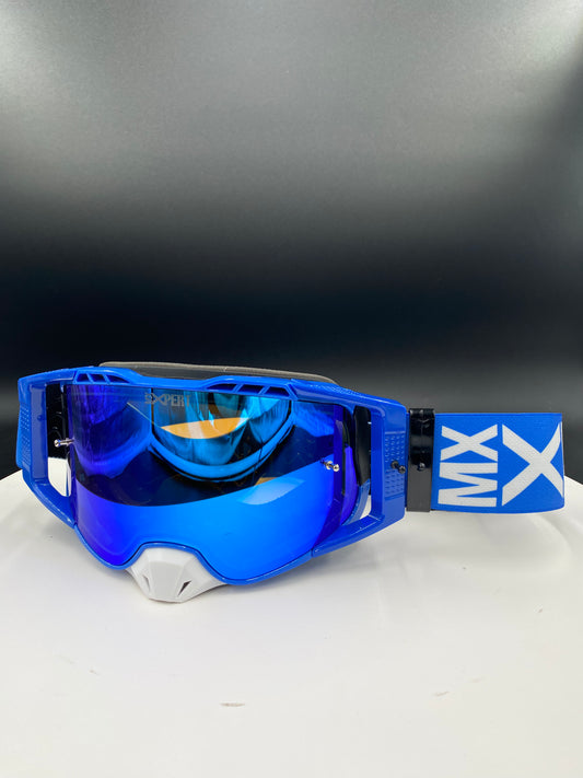 GOGGLES ELITE SERIES BLUE/ WHITE
